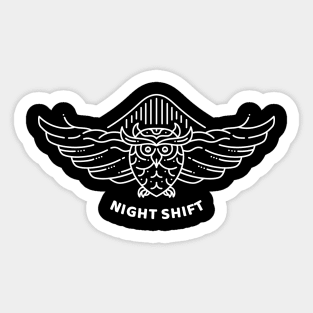 Night Shift 2 Sticker